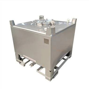 1000L nerūdijančio plieno Ibc bakas